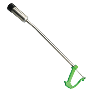 Bolus-Eingeber, Edelstahl, Kunststoffgriff – 90x30mm Boli_2