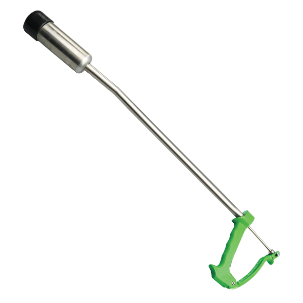 Bolus-Eingeber, Edelstahl, Kunststoffgriff – 90x30mm Boli_2