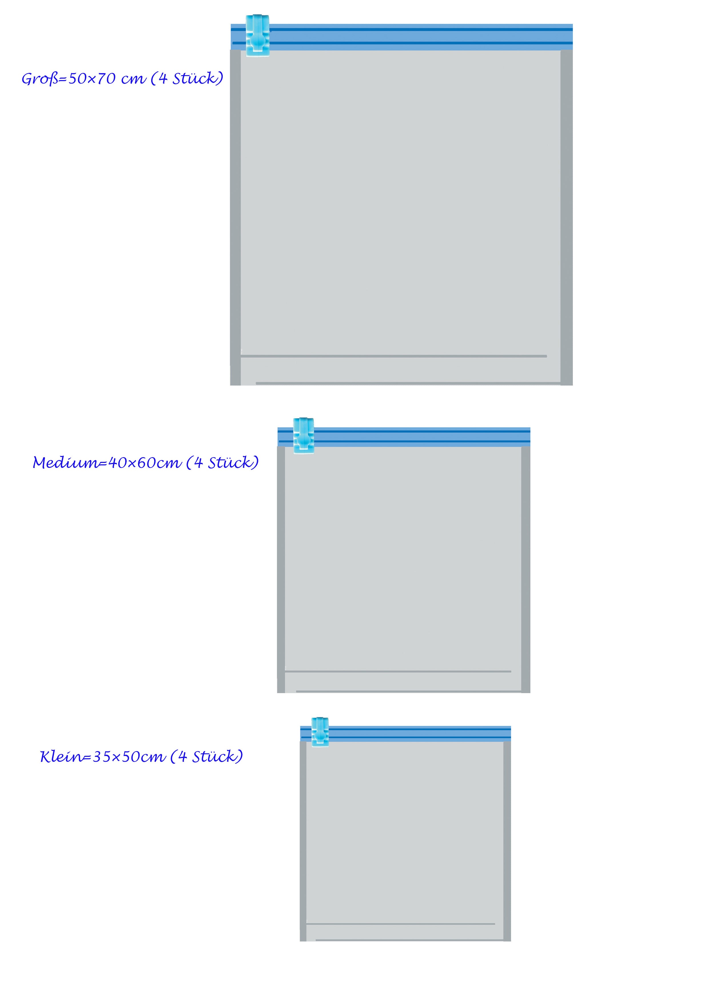 Vakuum Reisebeutel Kleidung, aufrollbar, ohne Pumpe_9